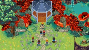Player character getting married in Kynseed