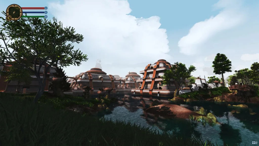 Vivec City in OpenMW – Modern Morrowind Graphics on PC